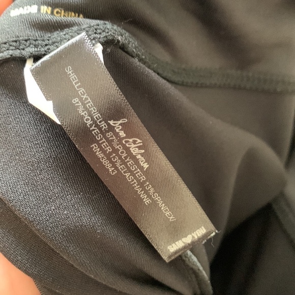 SAM EDELMAN black high rise cutout workout leggings size Small - Picture 11 of 11